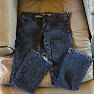 Express Blue Boot Cut Jeans Classic Fit